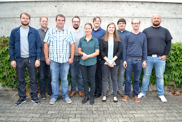 Christian Neumann, Julian Laitenberger, Markus Grehl, Markus Abele, Laila Briel, Pascal Angladagis, Johannes Baumann, Annette Müller, Frank Bammert und Jens Ortseifen.