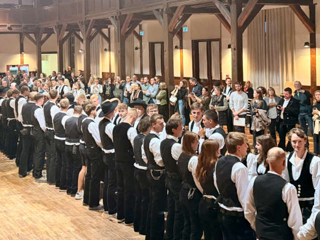 Der Zimmererklatsch bei der Lossprechungsfeier