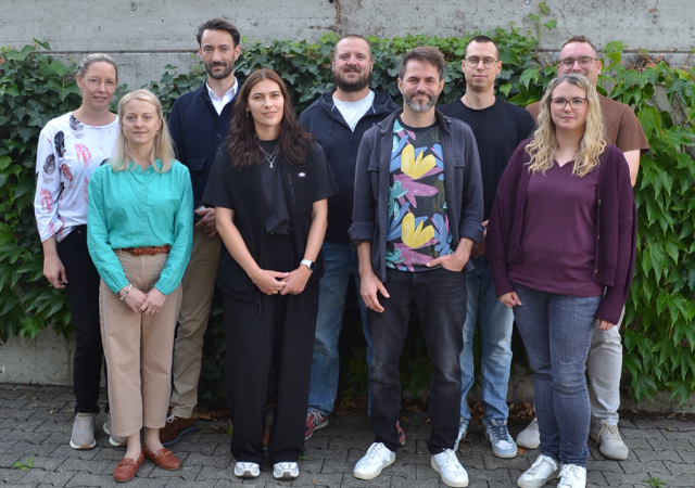 Von links nach rechts: Frau Bühler, Frau Maier, Herr Herzer, Frau Kesenheimer, Herr Mayer, Herr Schmid, Herr Ernst, Frau Rieckmann und Herr Senf
